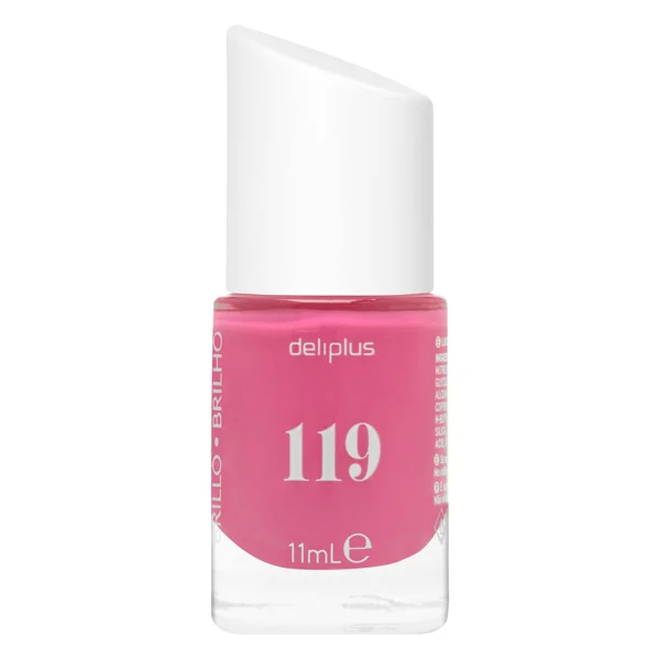 Laca de uñas alto brillo Deliplus 119 fucsia