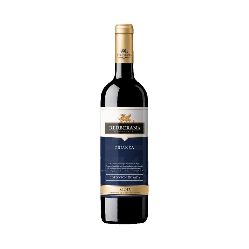 BERBERANA Colección privada Vino tinto crianza con D.O. Ca. Rioja botella 75 cl.