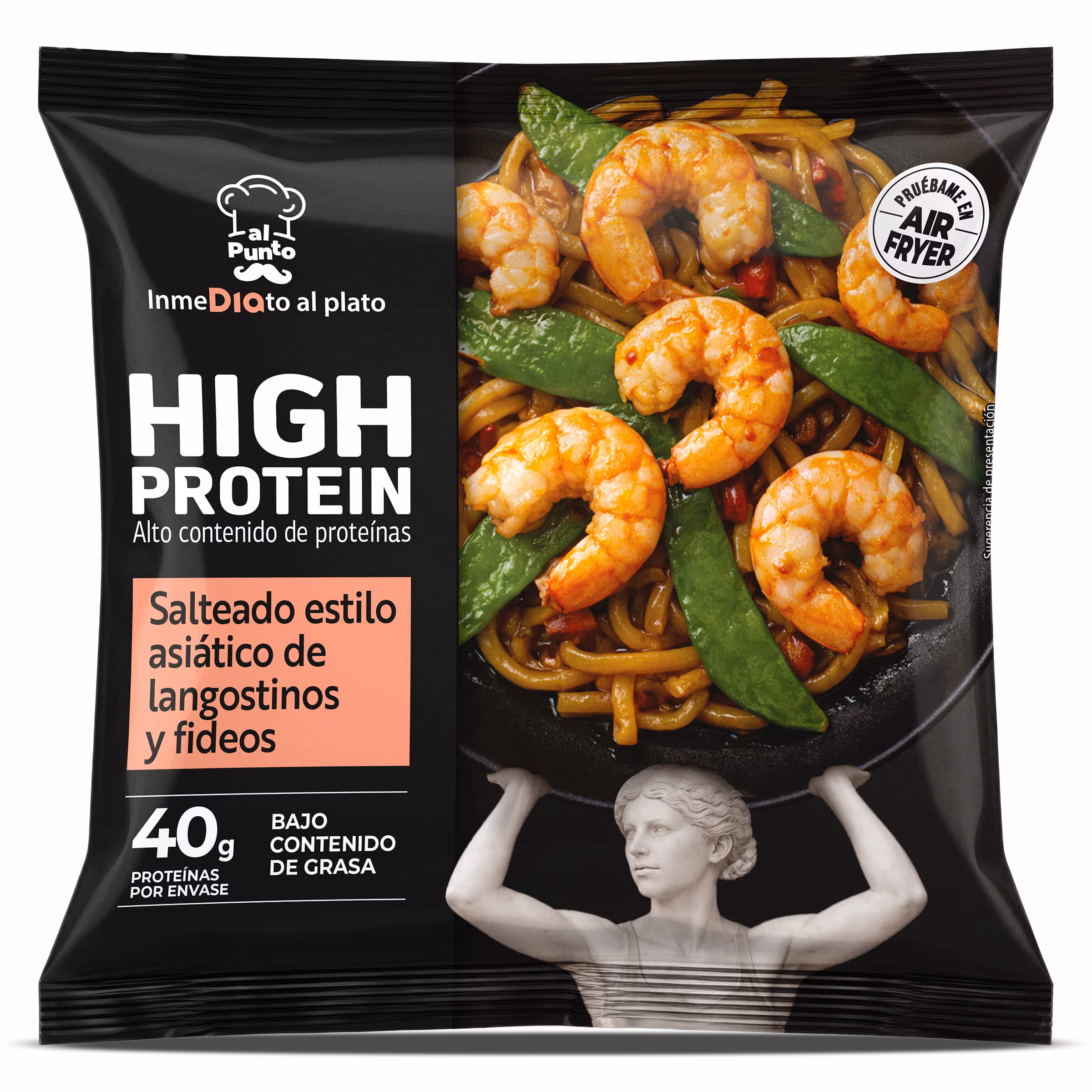 Salteado asiático alto en proteínas Dia Al Punto 400 g