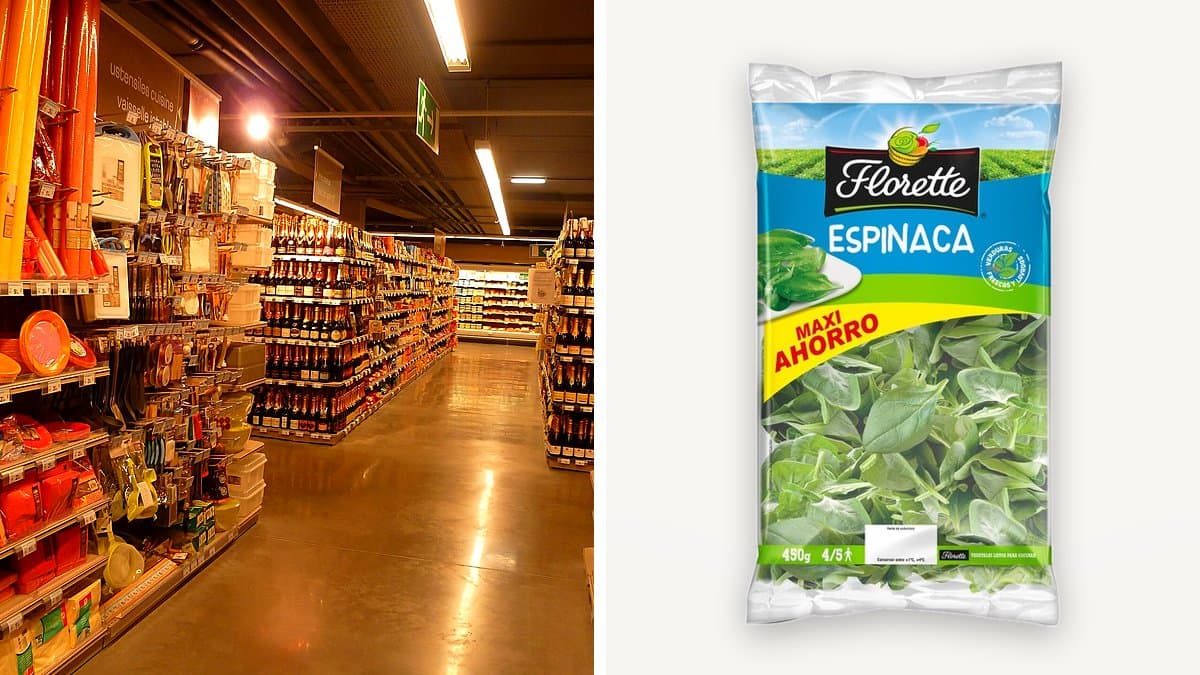 Persona en mesa de cocina comparando dos tickets de supermercado con libreta y bolígrafo, luz otoñal cálida