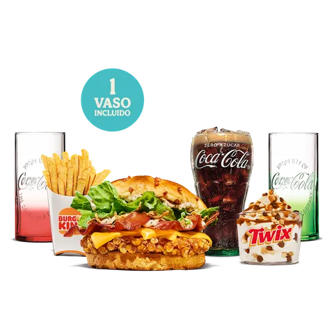 MENÚ CBK VERANO CON VASO — Burger King