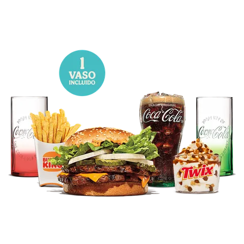 MENÚ BIG KING XXL VERANO CON VASO — Burger King