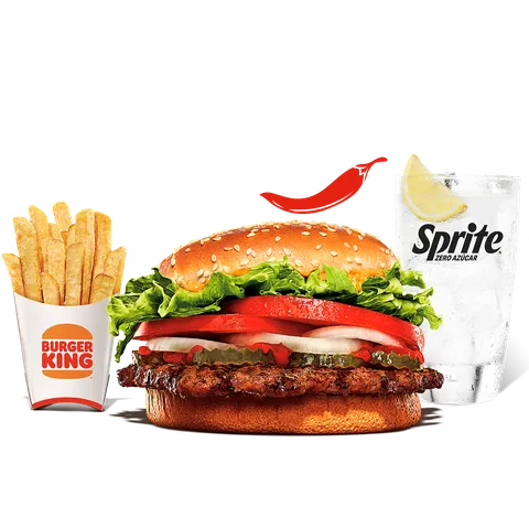 MENÚ SPICY WHOPPER® — Burger King