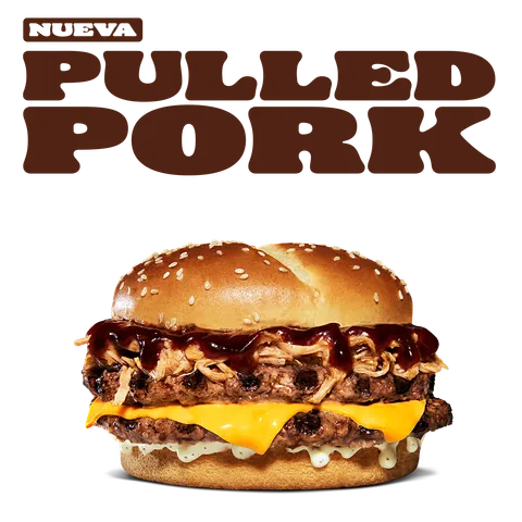 PULLED PORK DOBLE CARNE — Burger King