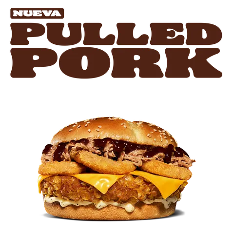 PULLED PORK & ONION POLLO — Burger King