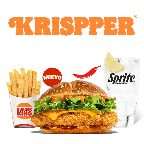 MENÚ KRISPPER® SPICY — Burger King