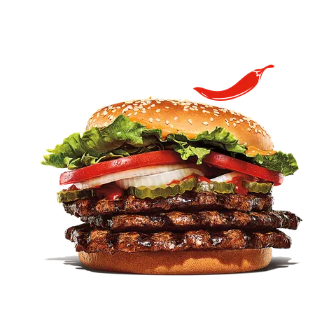 TRIPLE SPICY WHOPPER® — Burger King