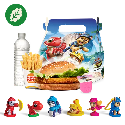 KING JR® PAW PATROL VEGETAL* SORTEO ENTRADAS PAW PATROL — Burger King