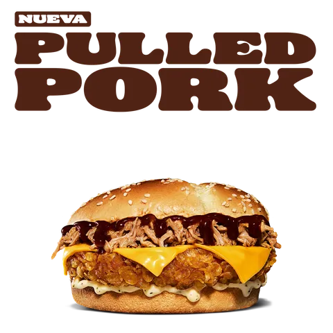 PULLED PORK POLLO — Burger King