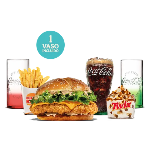 MENÚ KRISPPER® VERANO CON VASO — Burger King