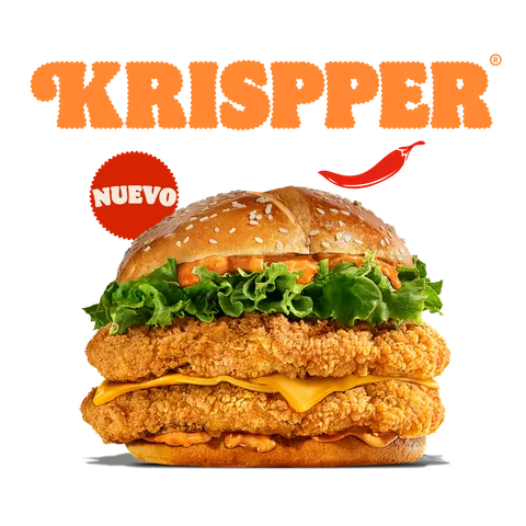 KRISPPER® SPICY DOBLE — Burger King