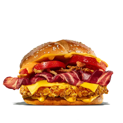 DUO BACON CHEDDAR POLLO — Burger King