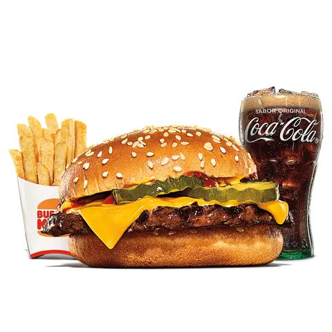 MENÚ CHEESEBURGER — Burger King