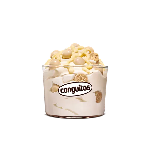 MINI KING FUSION™ CONGUITOS® GALLETA CHOCO BLANCO — Burger King