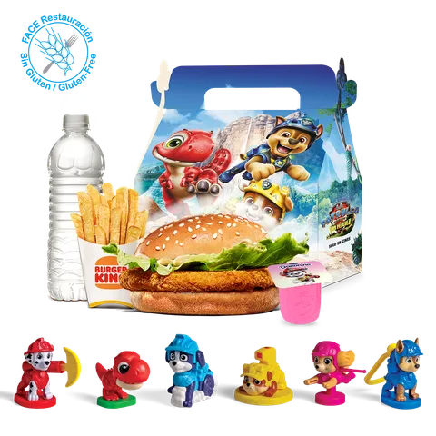 KING JR® PAW PATROL SIN GLUTEN SORTEO ENTRADAS PAW PATROL — Burger King