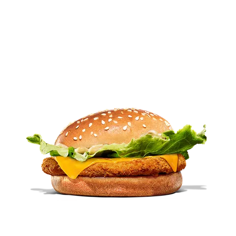 CHICKEN&CHEESE BURGER — Burger King