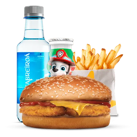 Menú Little Stars Ckicken Burger — Carl's Jr.