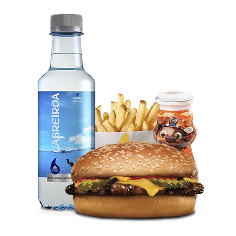 Menú Little Stars Cheeseburger — Carl's Jr.