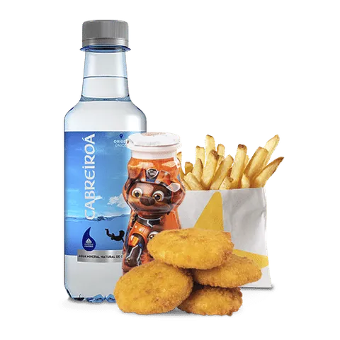 Menú Little Stars 4 Chicken Nuggets — Carl's Jr.