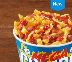 Cubo de Salchipapas — Domino's Pizza