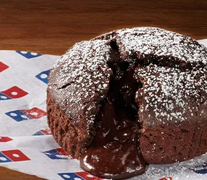 Vulcano de chocolate — Domino's Pizza