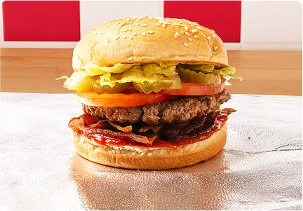 Hamburguesa de beicon pequeña — Five Guys
