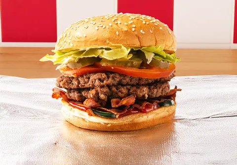 Hamburguesa con beicon — Five Guys