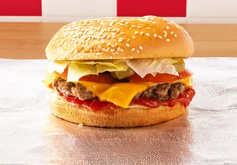 Hamburguesa con queso pequeña — Five Guys
