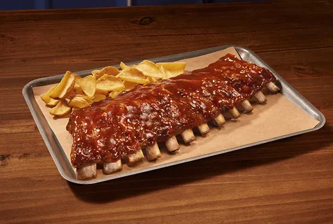 National Star Ribs BBQ Costillar completo — Foster's Hollywood