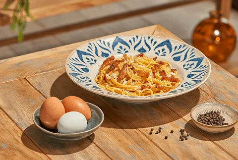 SPAGHETTI ALLA CARBONARA TRADIZIONALE — Ginos