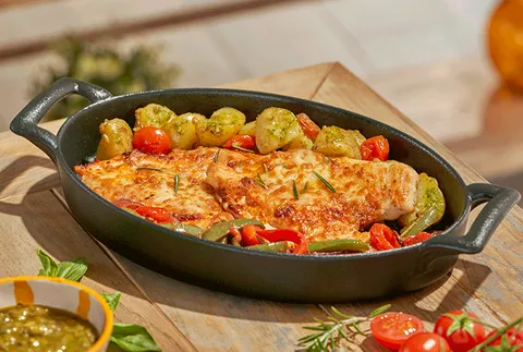 POLLO ALLA CAPRESE — Ginos
