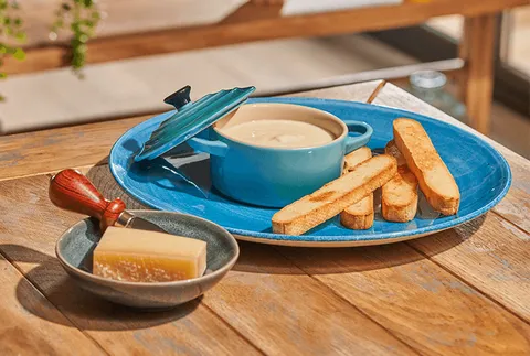FONDUTA DI FORMAGGI SIN GLUTEN — Ginos
