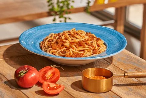 SPAGHETTI BOLOGNESE SIN GLUTEN — Ginos