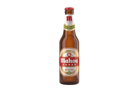 CERVEZA MAHOU CINCO ESTRELLAS SIN GLUTEN — Ginos