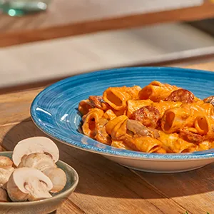RIGATONI AL FORNO SIN GLUTEN — Ginos
