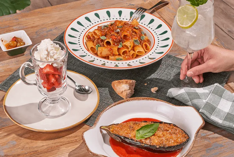 Carta de Ginos: MENÚ MERCATO