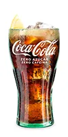 COCA-COLA ZERO ZERO CAFEÍNA — Ginos