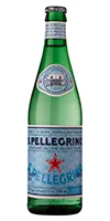 AGUA SAN PELLEGRINO CON GAS — Ginos