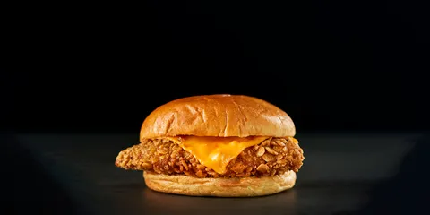 Chicken Cheeseburger — Goiko