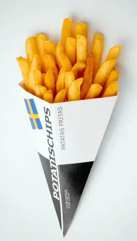 Cono de patatas fritas — Restaurante IKEA
