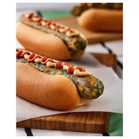 Hot dog vegetariano sin guarnición — Restaurante IKEA