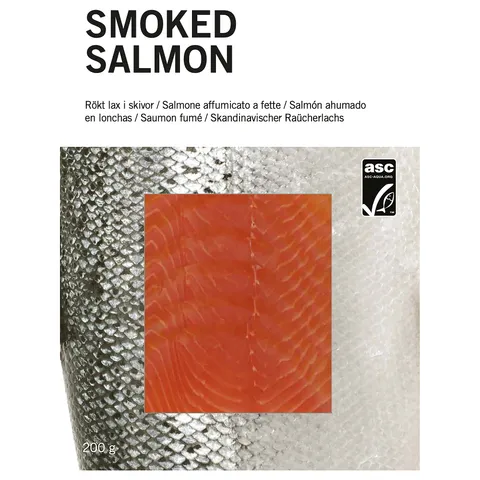 Salmone affumicato a freddo 200g — Restaurante IKEA