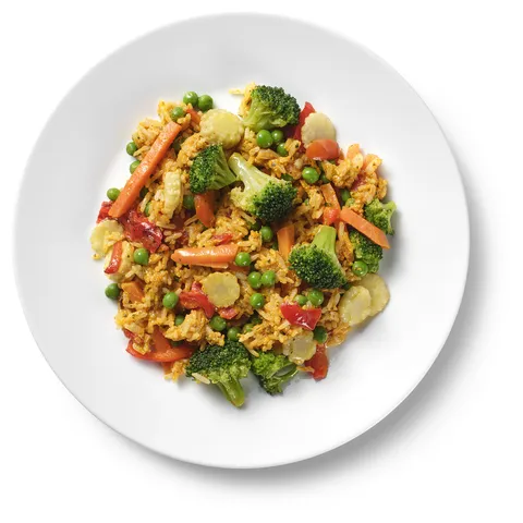 Arroz con verduras estilo oriental — Restaurante IKEA