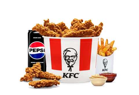 Menú 12 Tiras para 2 — KFC