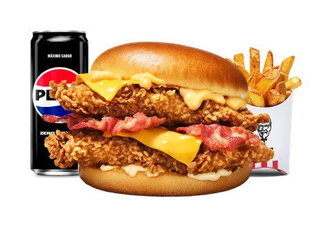 Menú La Sobrada Queso Doble — KFC