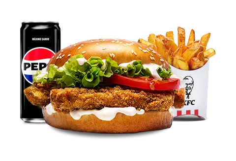 Menú La Clásica Veggie — KFC