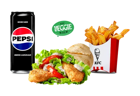 Menú Wrap Veggie — KFC