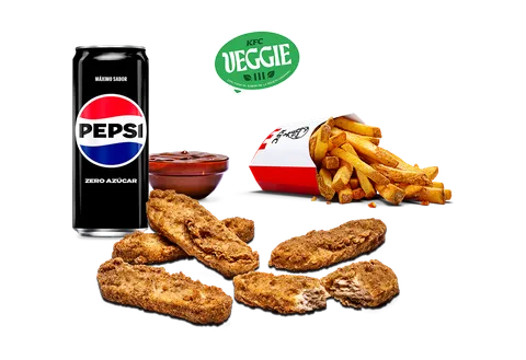Menú 5 Tiras Veggie para 1 — KFC