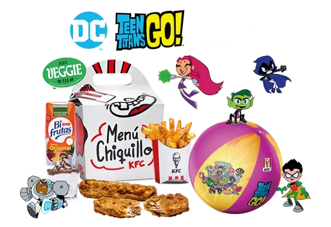 Menú Infantil 2 Tiras Veggie — KFC
