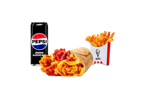 Menú Wrap Sobrado Queso — KFC